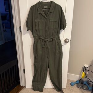 Universal Thread Khaki Green Jumpsuit